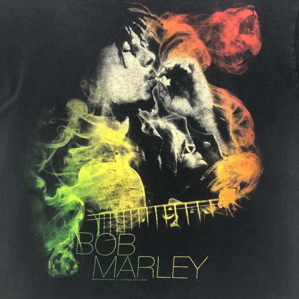 Zion Rootswear Bob Marley T Shirt‎ Black Graphic Tee Reggae Music 1X